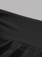 Everyday Elastic-Waist Mini Skirt