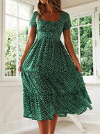 Marina Floral Printed Maxi Dress