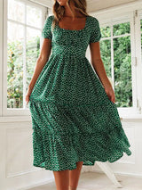 Marina Floral Printed Maxi Dress