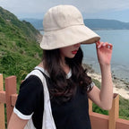 Velcro Wide Brim Bucket Hat