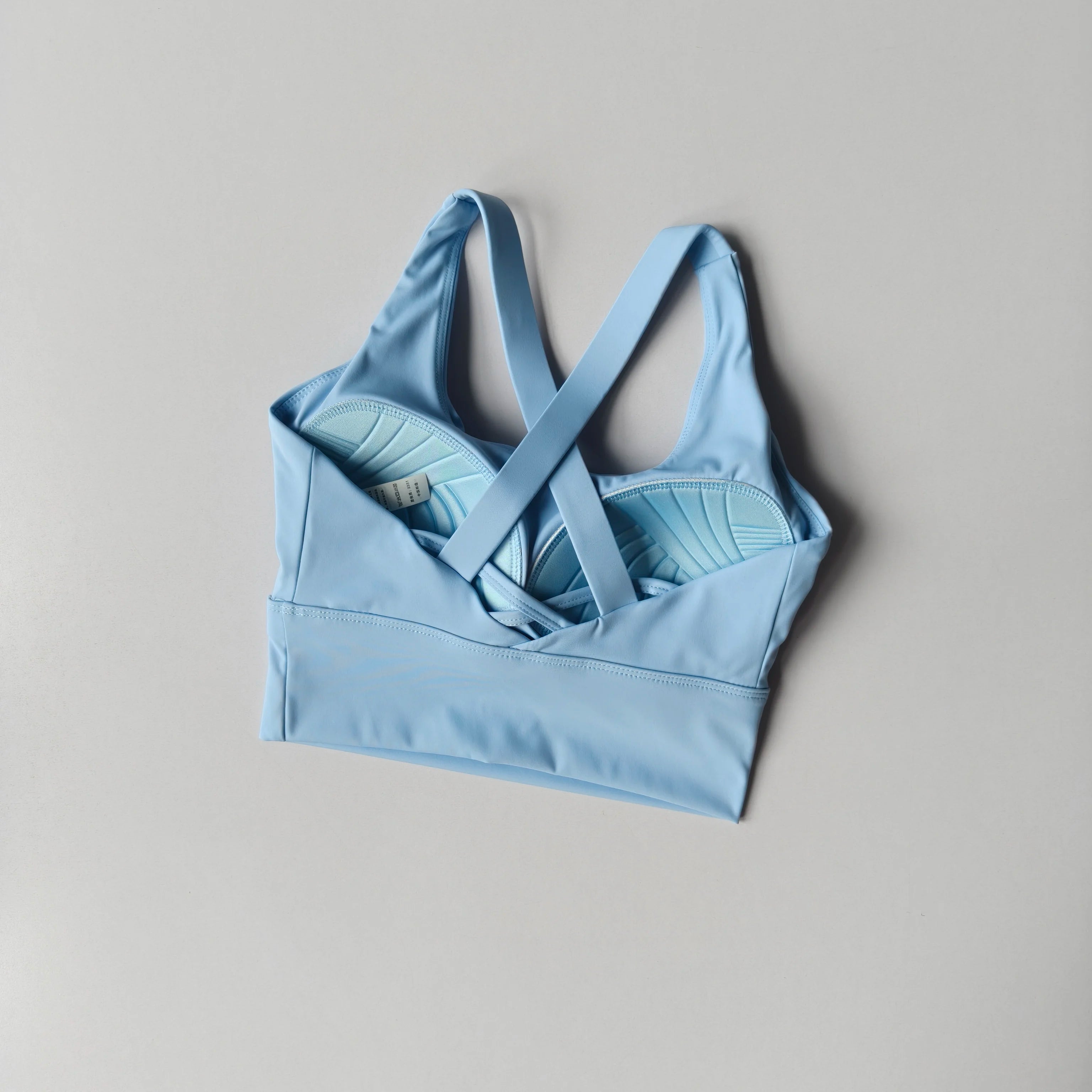 Aurelia Sun Racerback Performance Sports Bra – Ivory – image 18