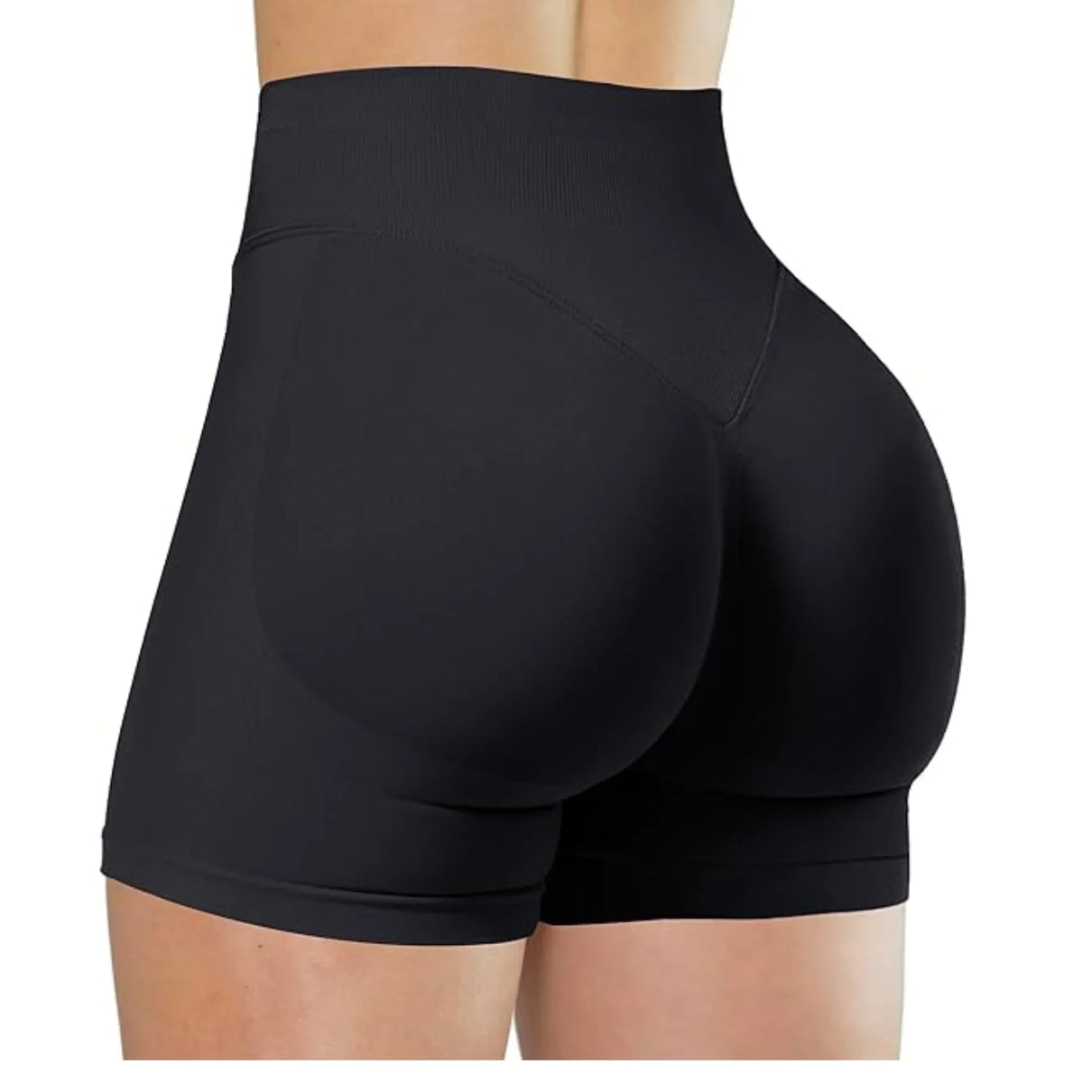 High-Rise Stretch Yoga Shorts