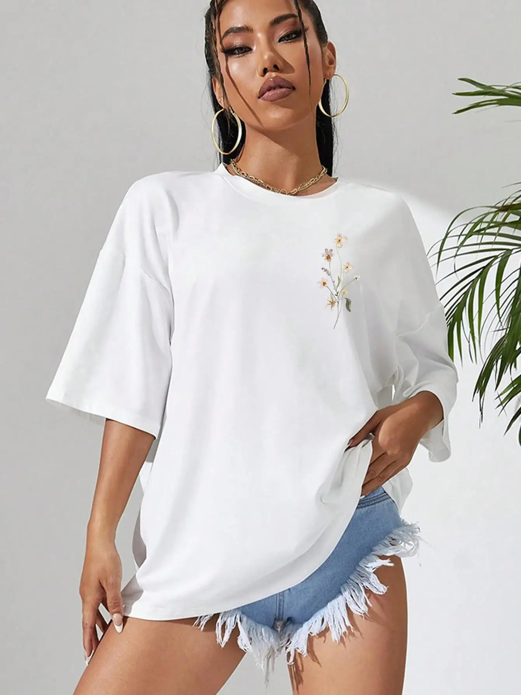 Cotton Printed Short-Sleeve T-Shirt