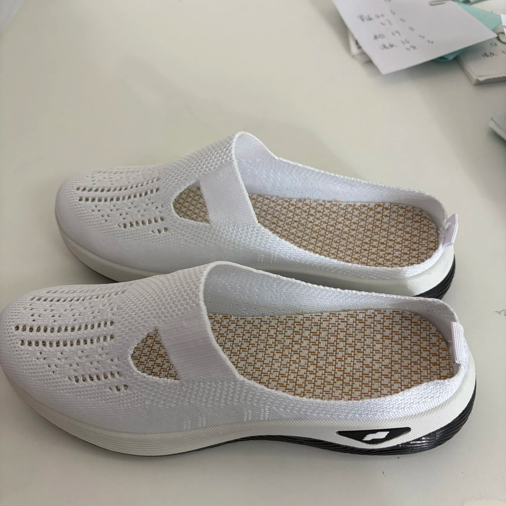 Ventilated Half-Clog Slippers