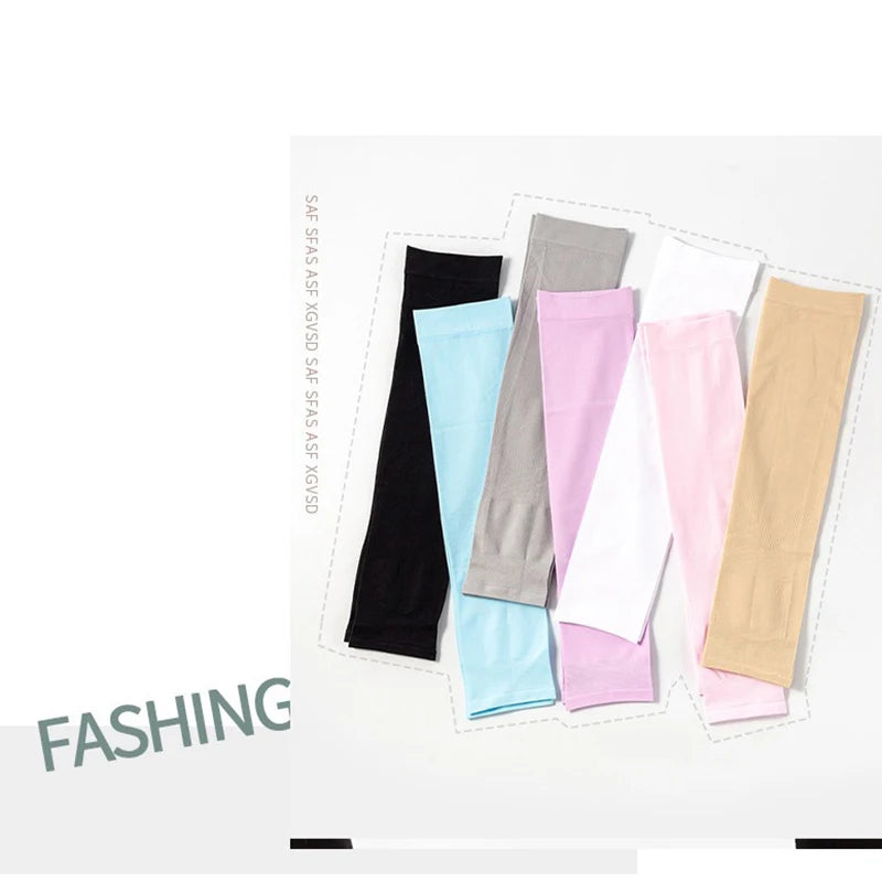 Ice Silk Arm Sleeves UPF 50+