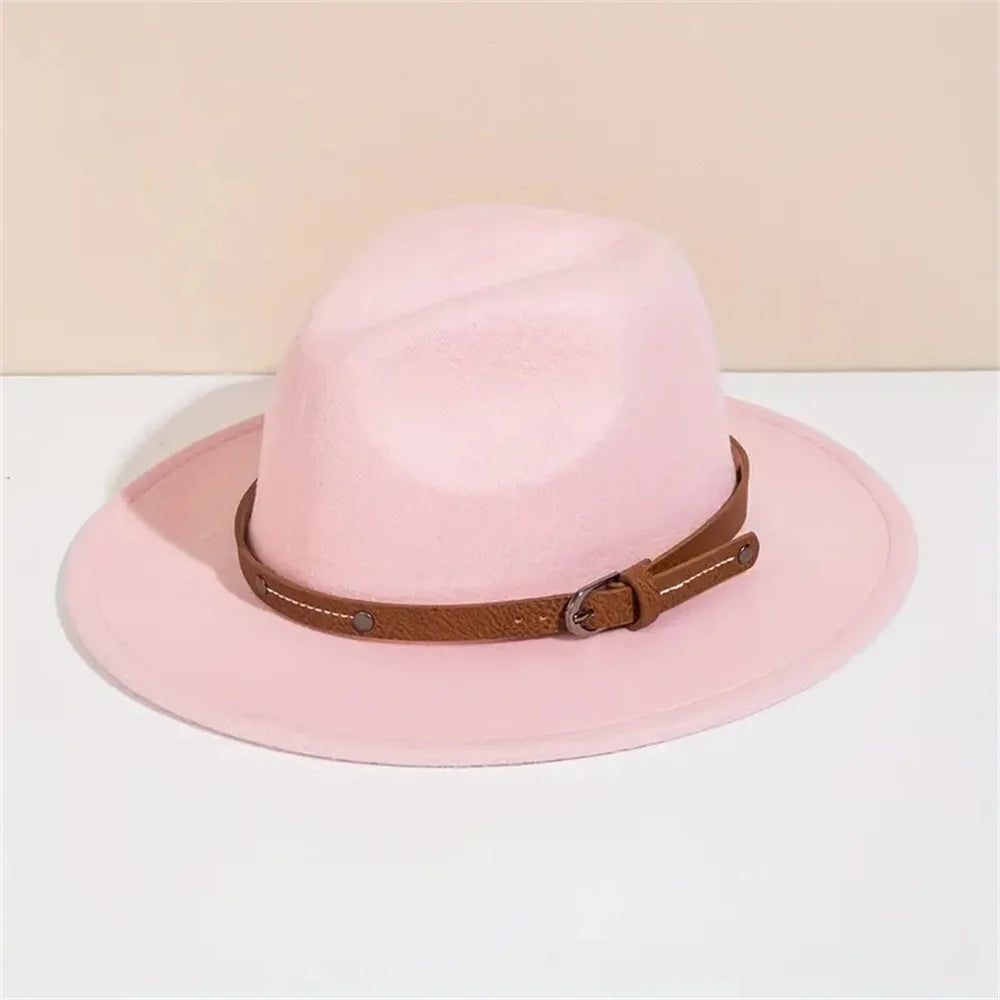 Classic Felt-Look Fedora