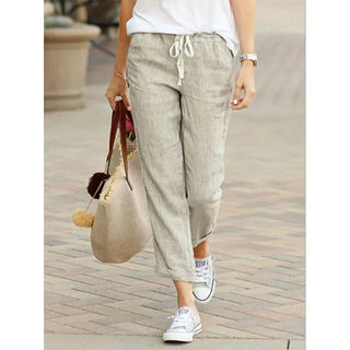 Drawstring Relaxed Everyday Pants