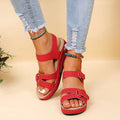 Soft Wedge Platform Sandals