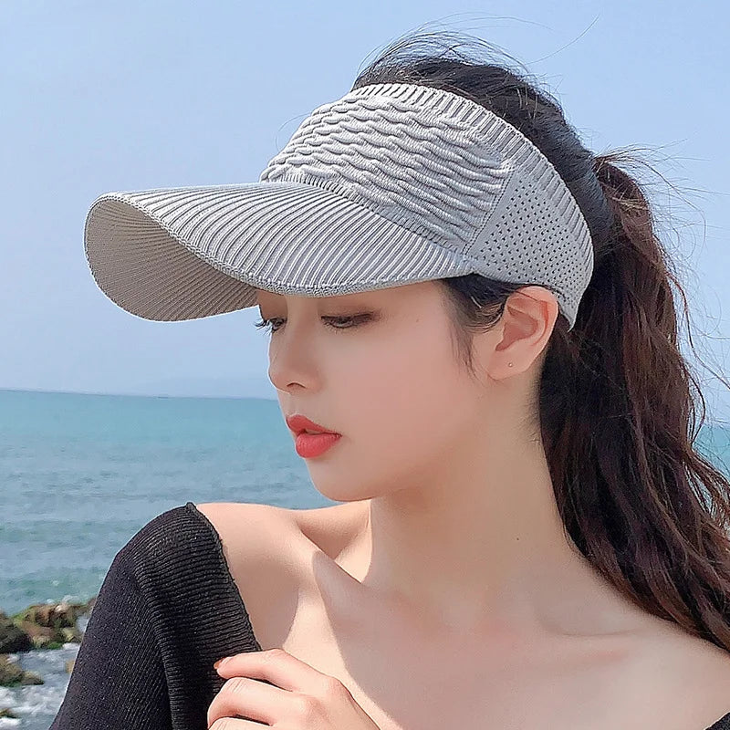 Open-Crown Sports Sun Visor