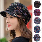 Heritage Floral Earflap Cap