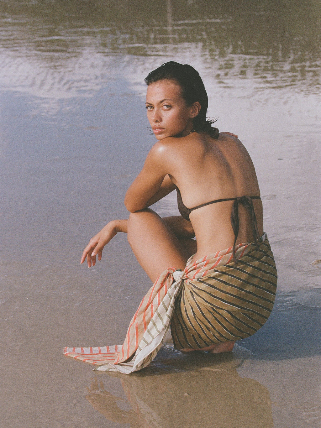 Reef Patch Square Pareo by Aurelia Sun