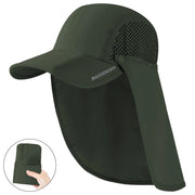 Explorer Sun Cap with Neck Flap UPF 50+