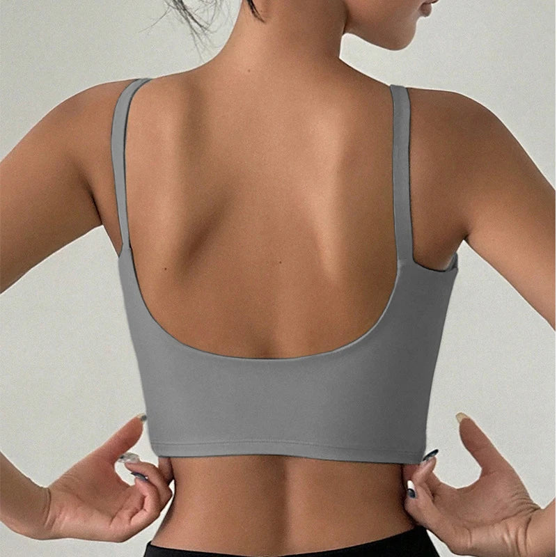 Aurelia Sun U-Back Everyday Sports Bra – Black – image 7