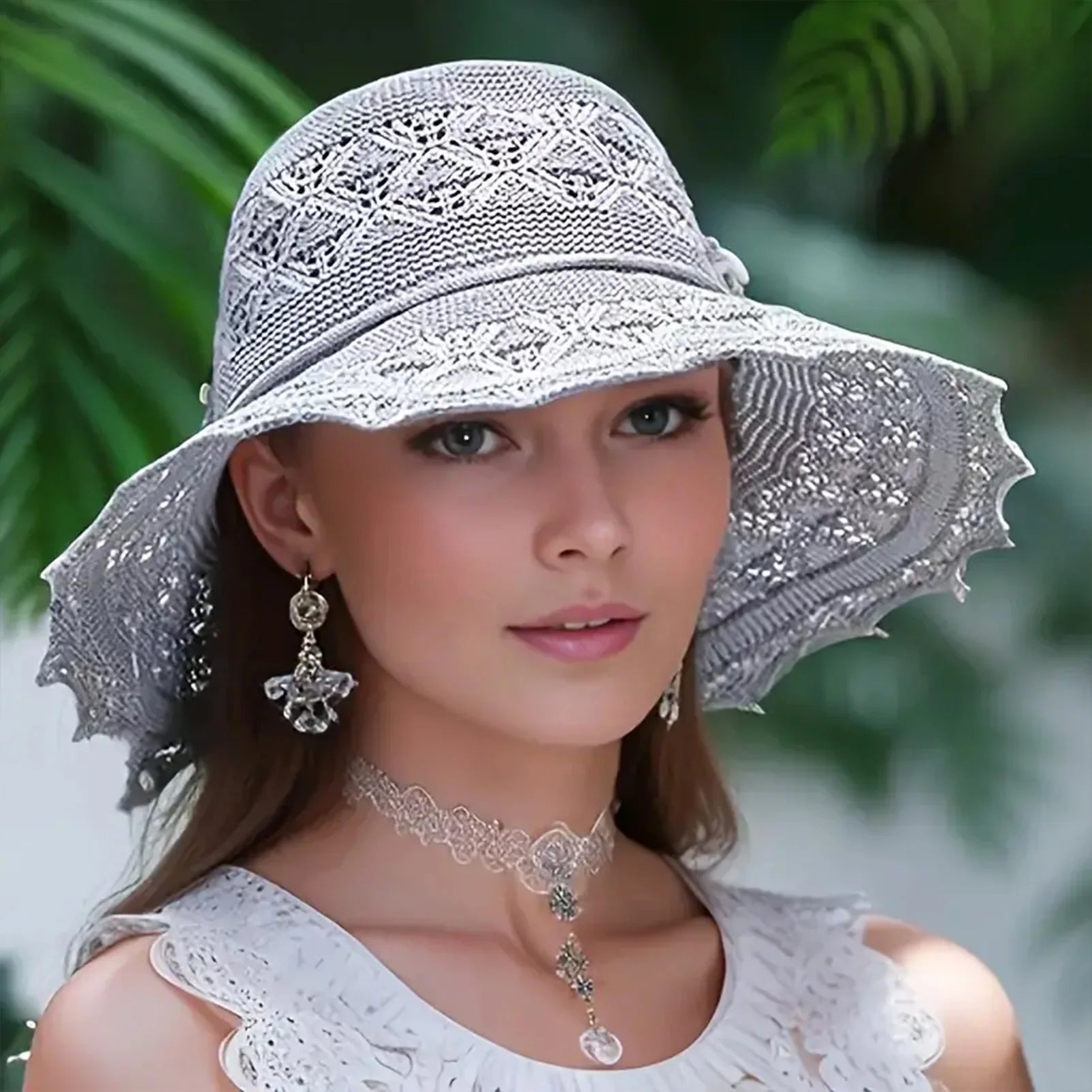 Coastal Foldable Wide-Brim Visor