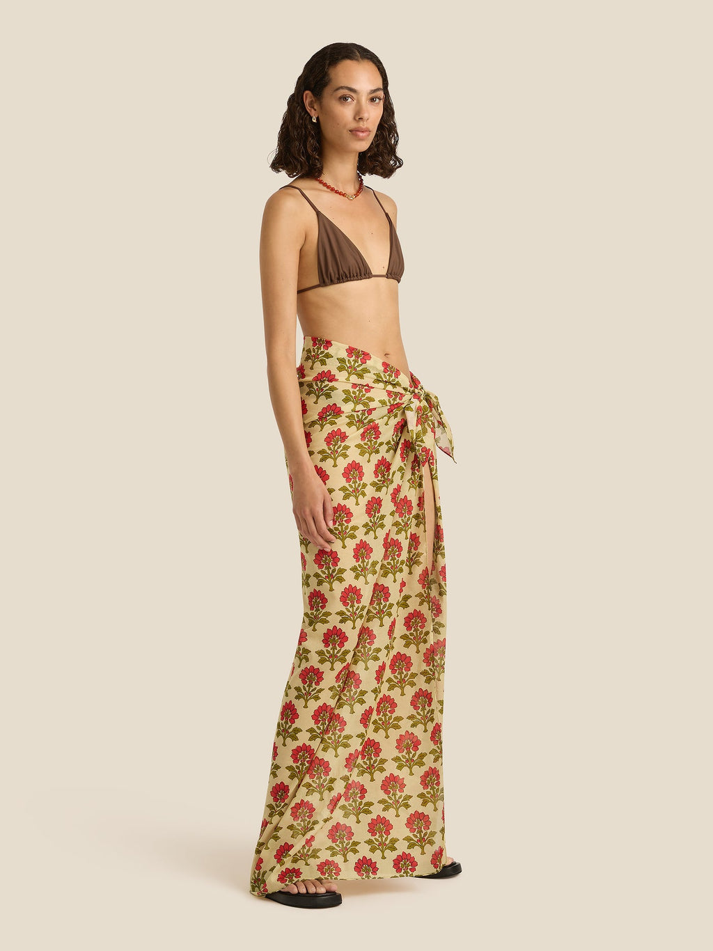 Folk Square Pareo by Aurelia Sun