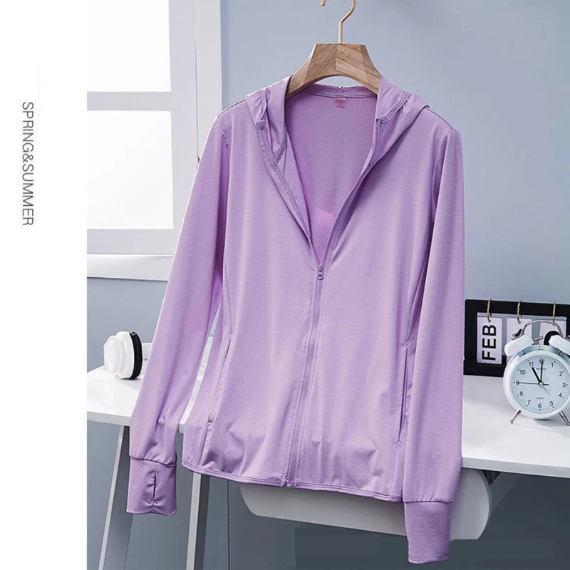 Aurelia Sun Cooling Hooded Jacket