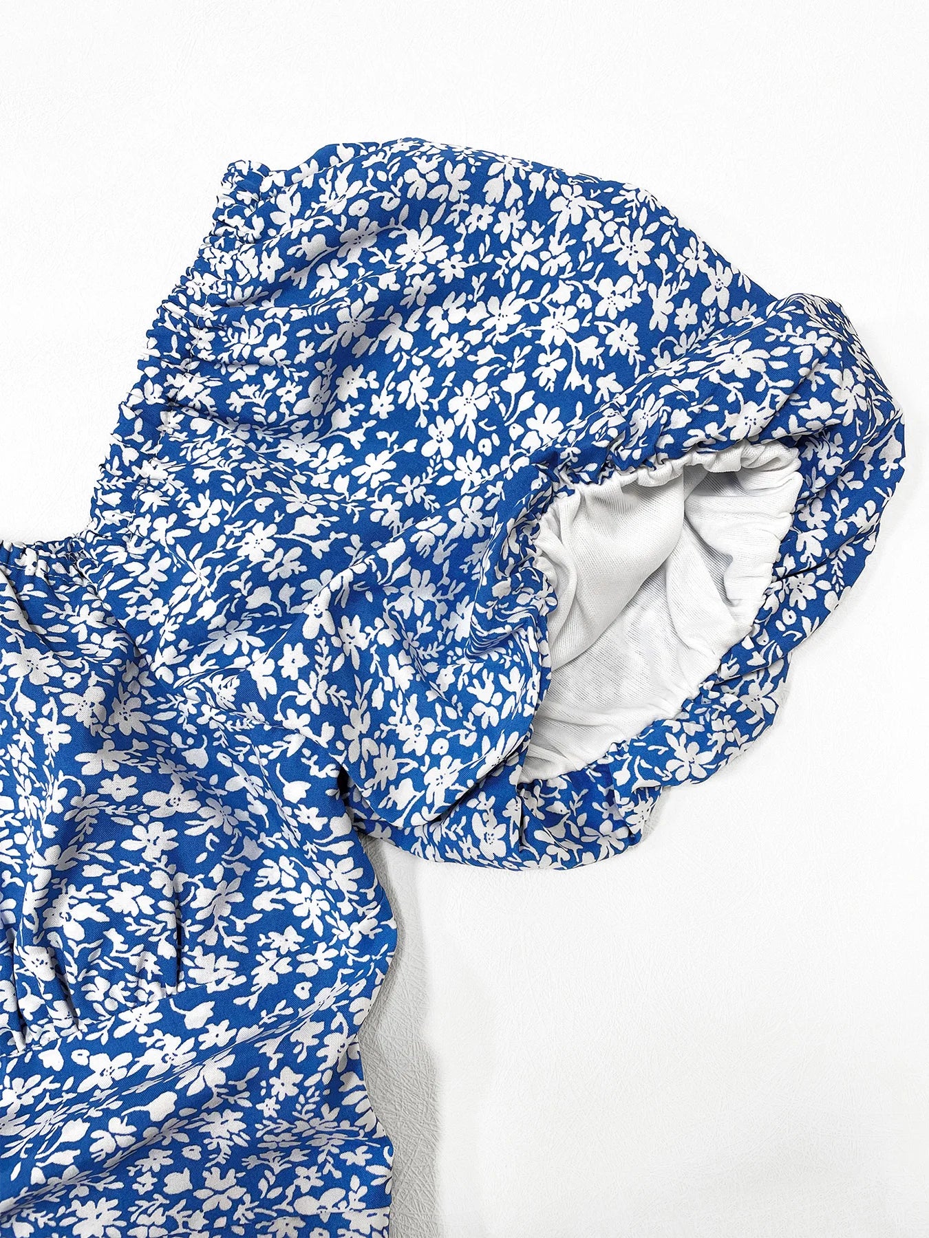 Milkmaid Floral Midi Dress