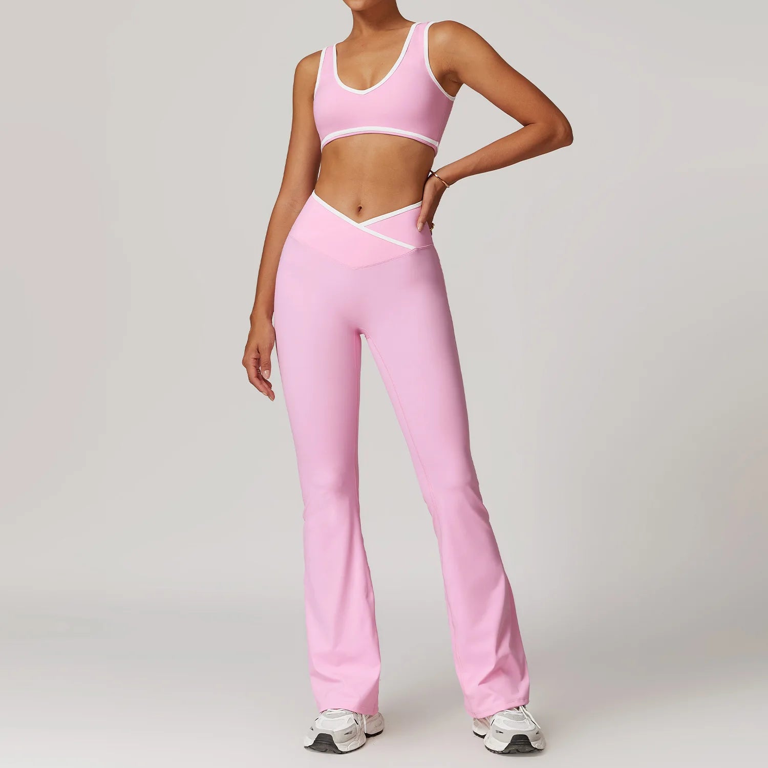 Aurelia Sun Bra & Leggings Training Set – Cocoa Brown – image 9