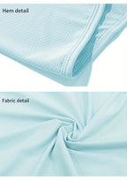 Summer Thin Ice Silk UV Women's Sunscreen Swimwear Jacket Front Zip UPF 50+ Fishing Clothing Couple Sunwear