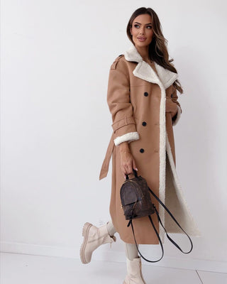 Monroe Teddy-Lined Trench Coat