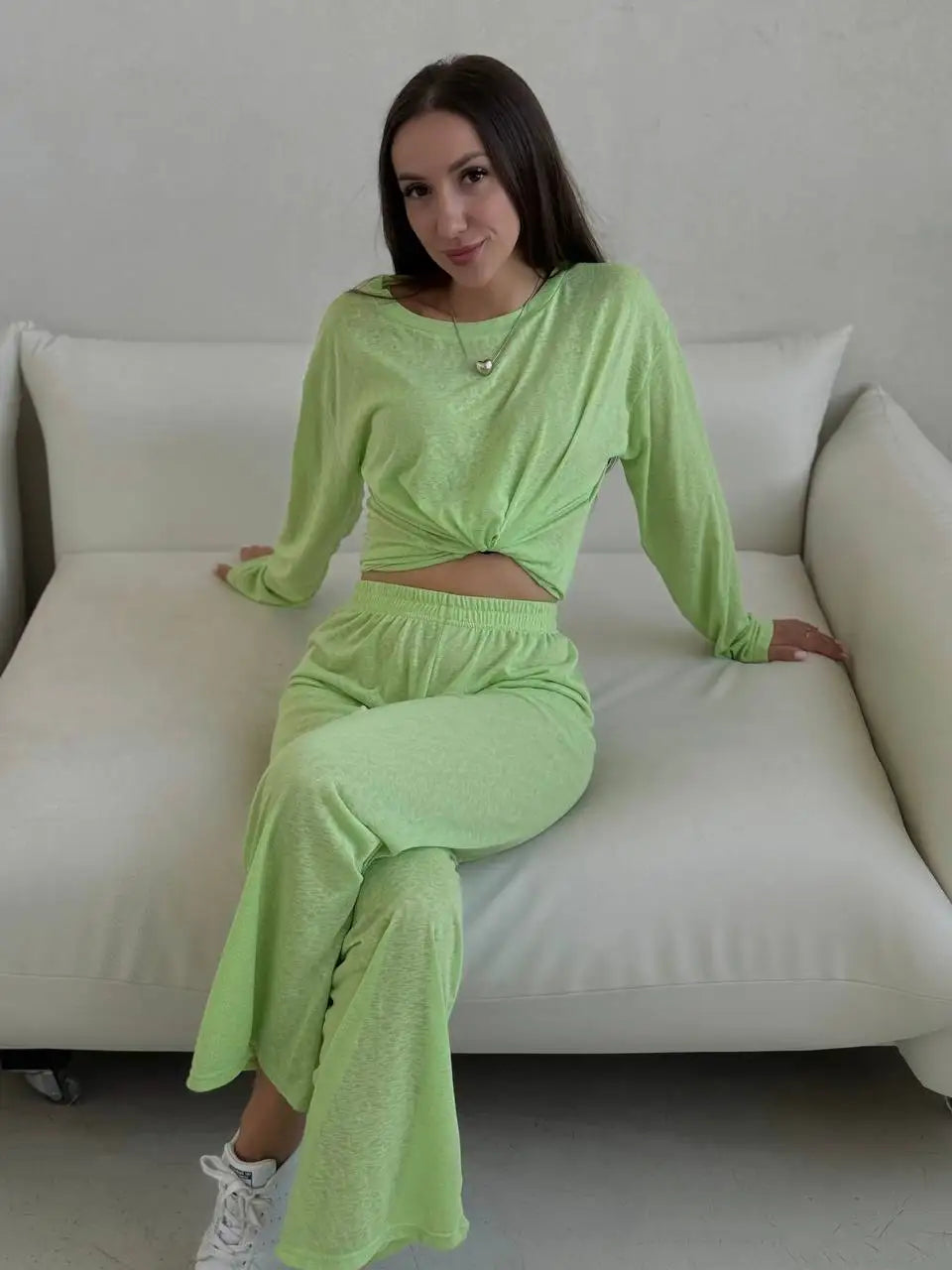 Soft Knit Polo & Lounge Pants Collection