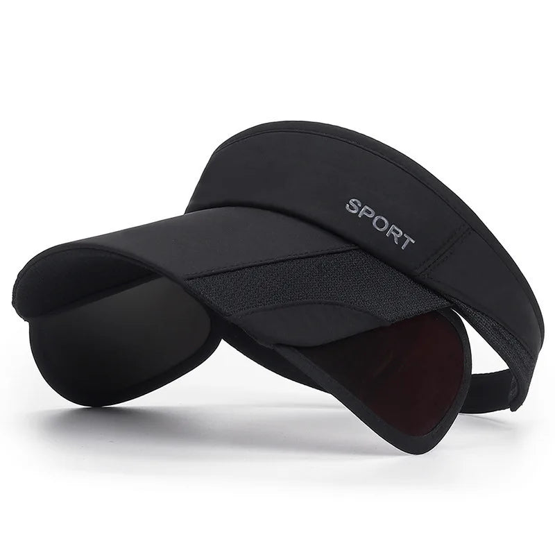 Retractable-Brim Open-Top Visor