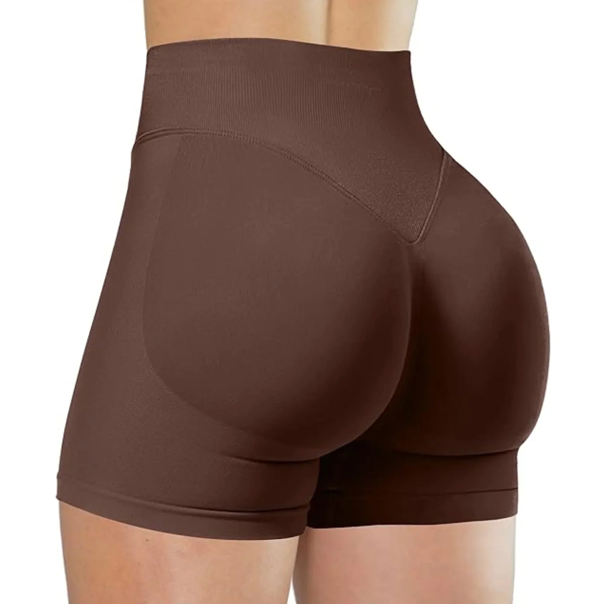 High-Rise Stretch Yoga Shorts