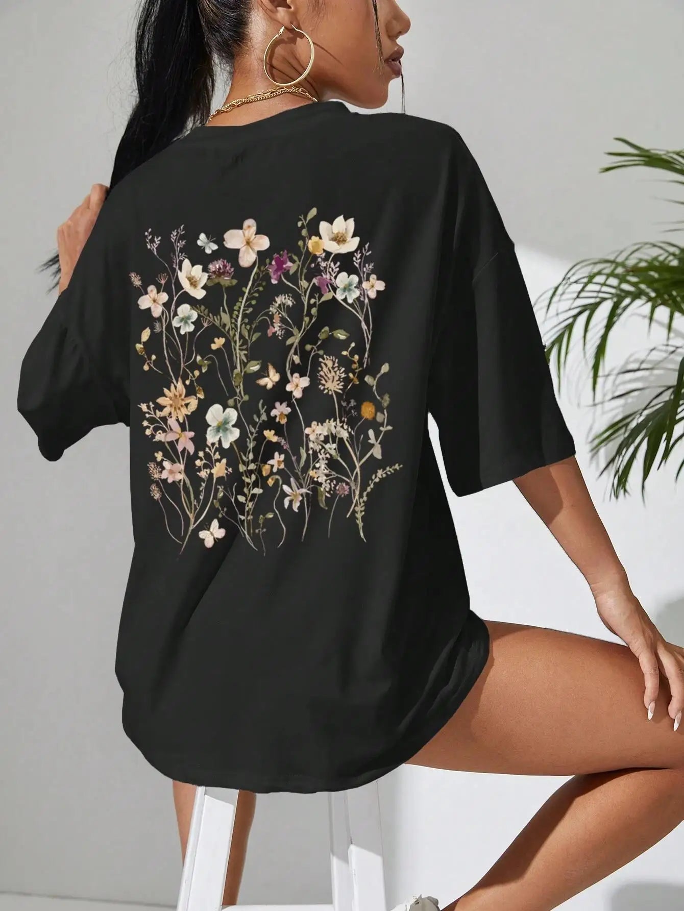Cotton Printed Short-Sleeve T-Shirt