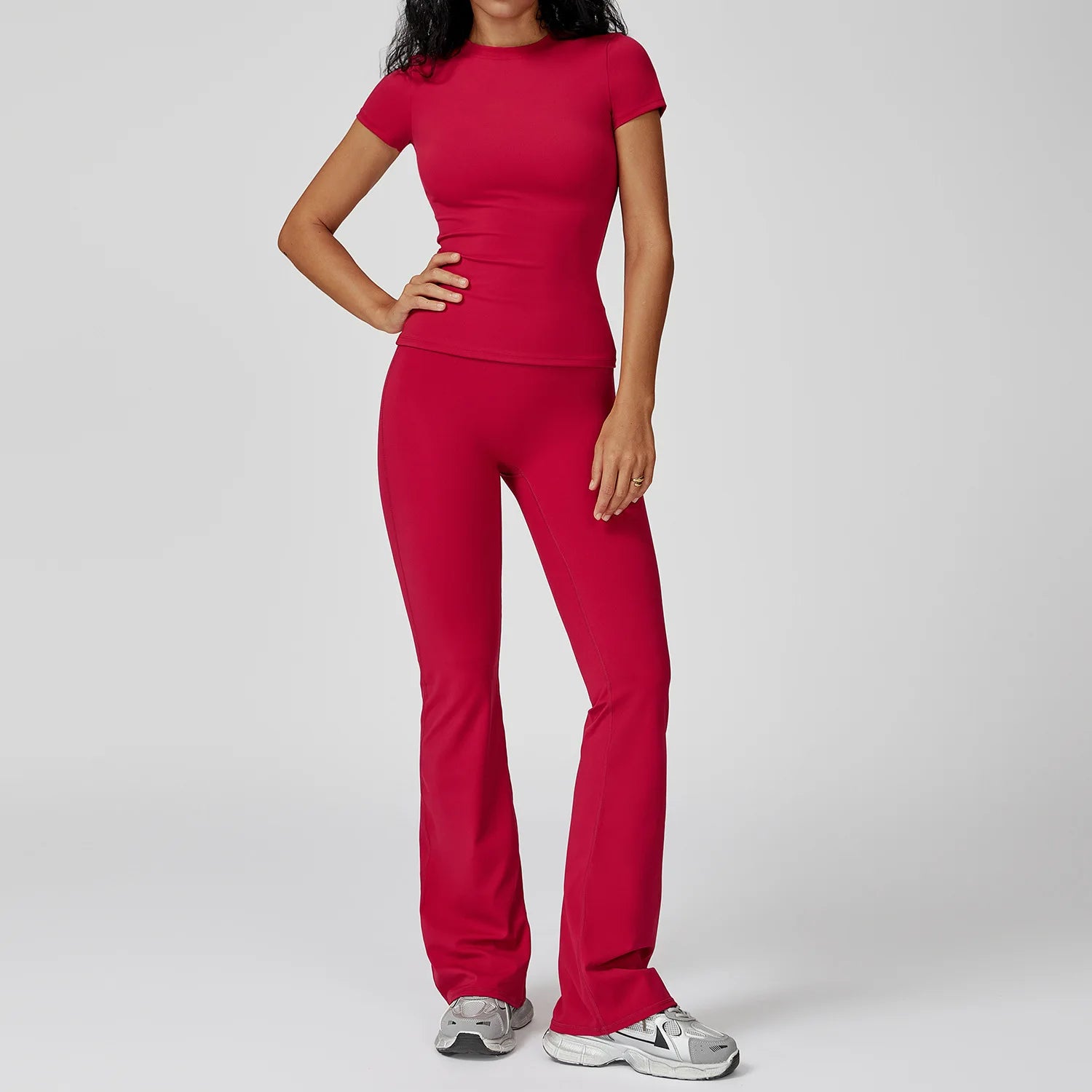 Aurelia Sun Long Sleeve Training Set – Frost Grey – Set 2 – image 2