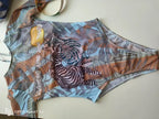 Long-Sleeve High-Waist Bikini Set
