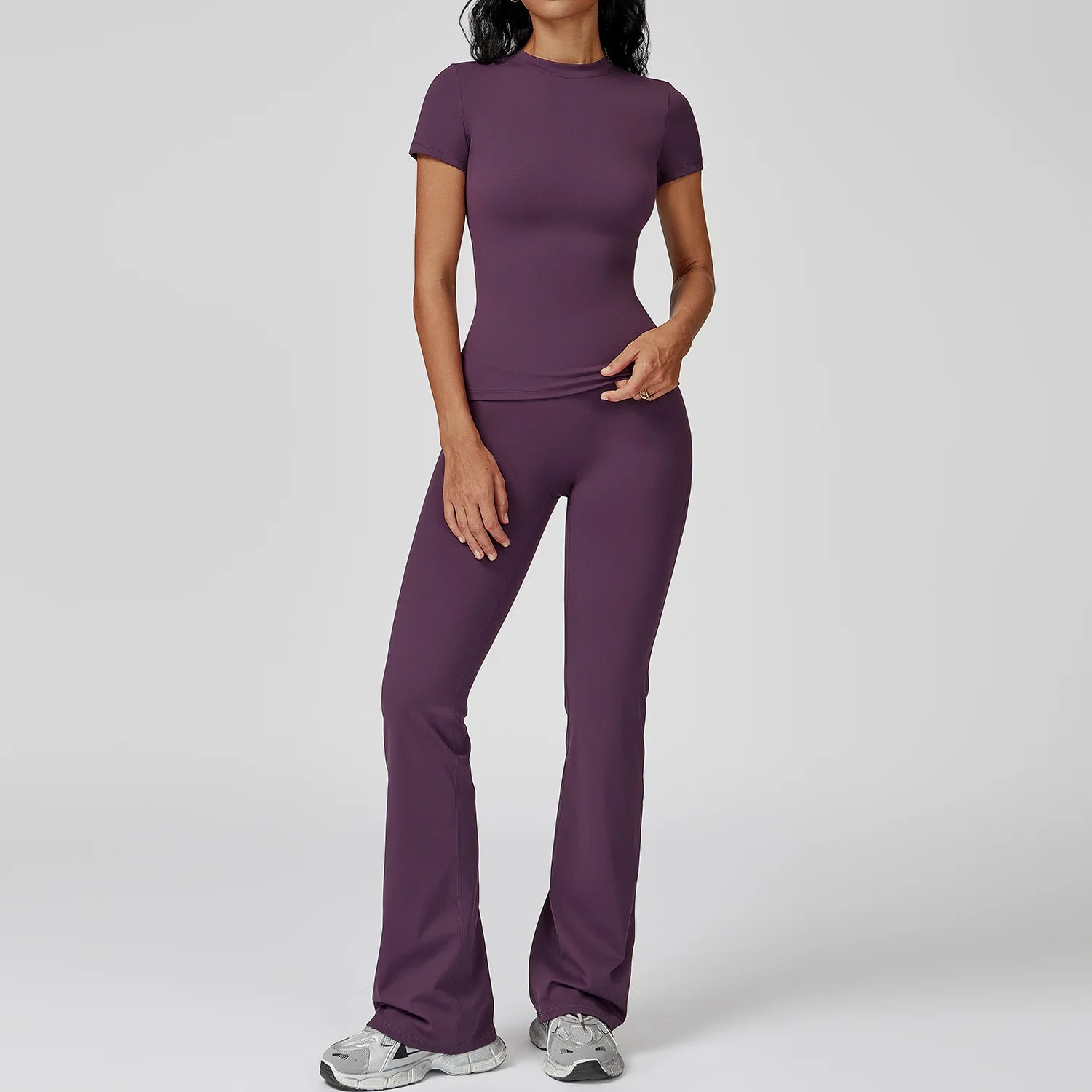 Aurelia Sun Long Sleeve Training Set – Frost Grey – Set 2 – image 1