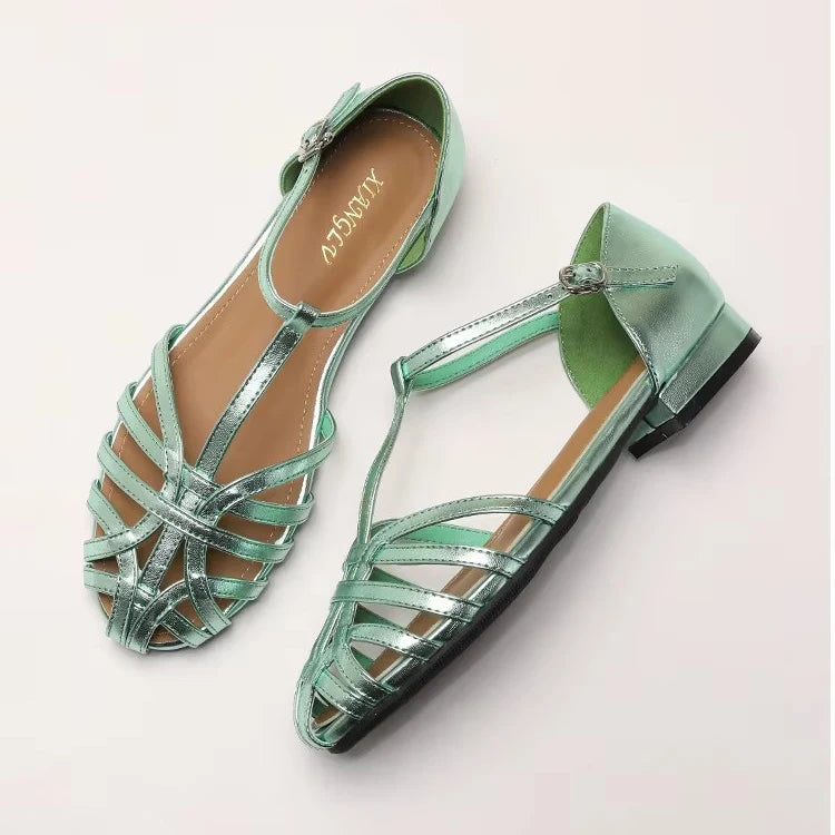 Cross-Strap Roman Sandal Collection