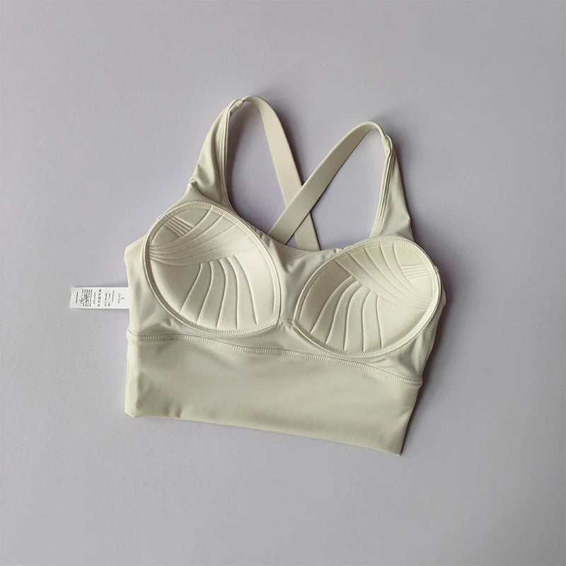 Aurelia Sun Racerback Performance Sports Bra – Black – image 2