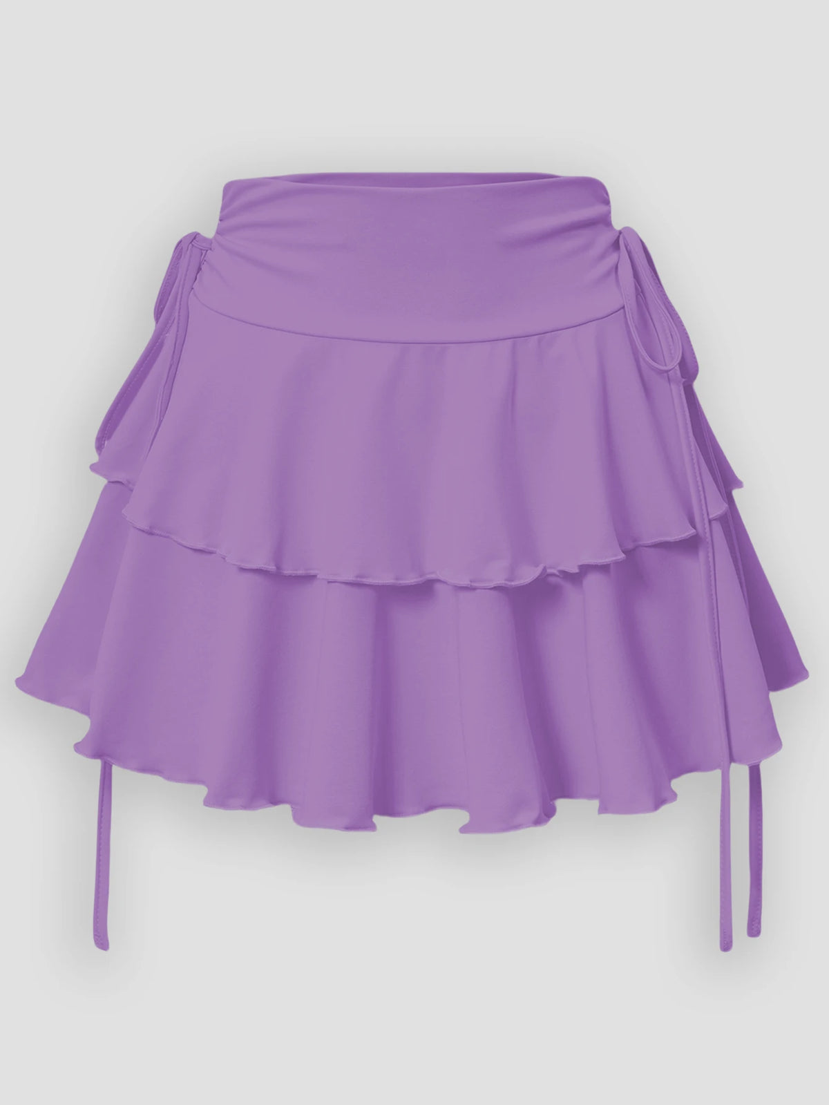 Everyday Elastic-Waist Mini Skirt