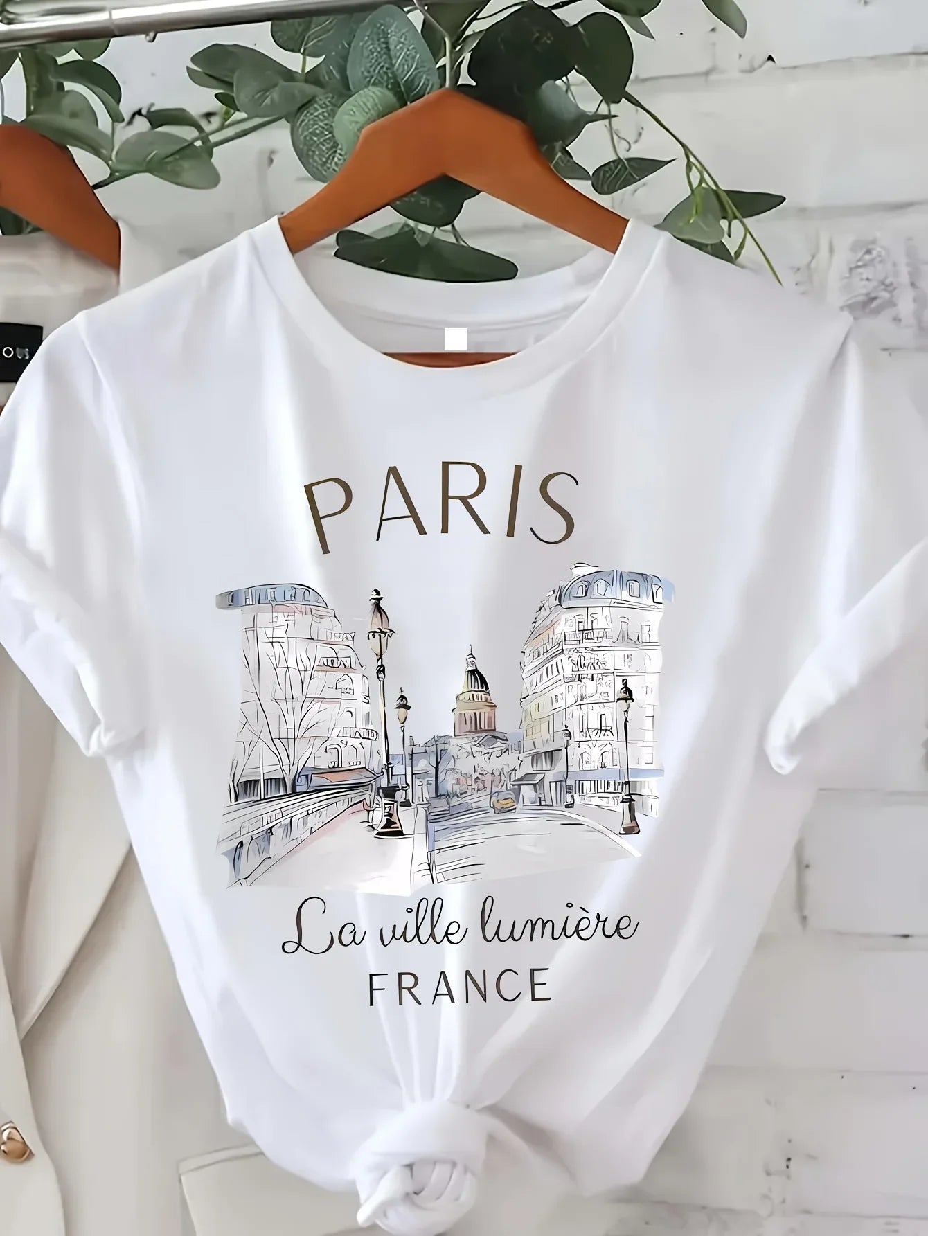Paris Graphic Crew Tee