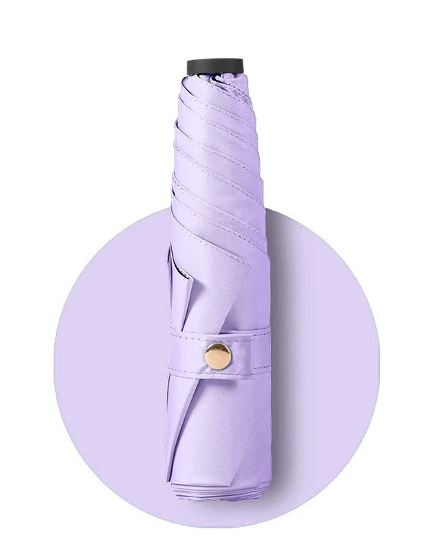 Aurelia Sun Ultra-Light Pocket Umbrella – Purple