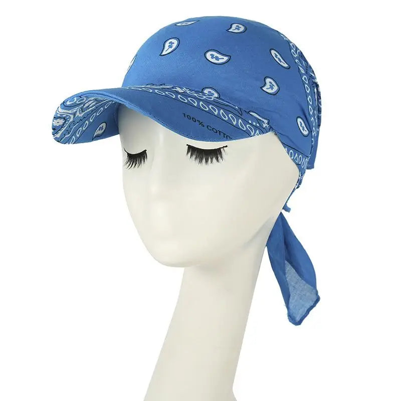 Paisley Ponytail Baseball Cap