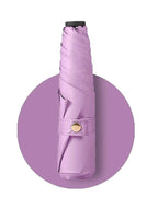 Aurelia Sun Ultra-Light Pocket Umbrella – Taro Purple