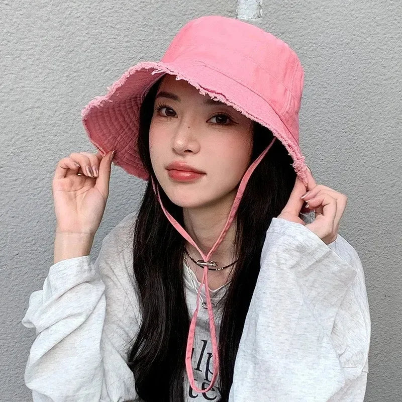 Riviera Wide Brim Bucket Hat