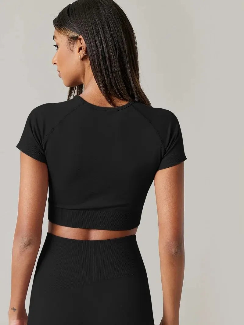 Seamless Short-Sleeve Training Tee