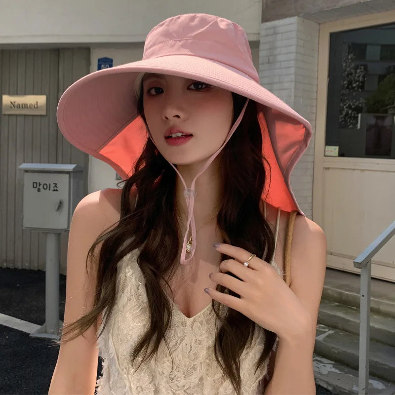 Coastal Neck Cover Hat UPF 50+