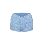 Lace Three-Piece Bikini Cover-Up Set