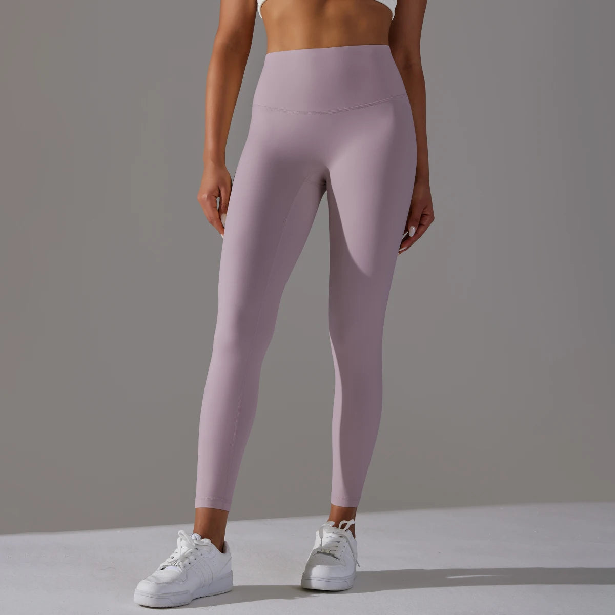 Aurelia Sun Breathable Seamless Training Leggings – White Ash – image 10