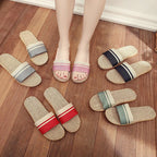 Hemp-Texture Indoor Slides