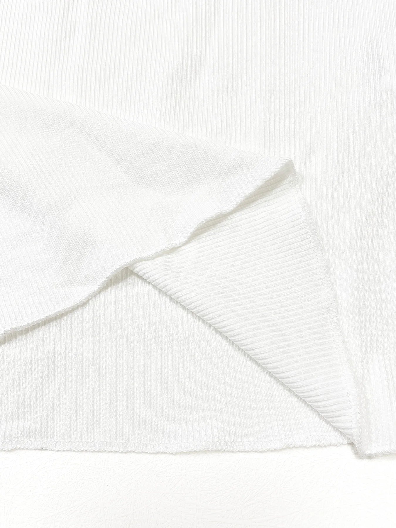 Ribbed Henley Long-Sleeve Tee