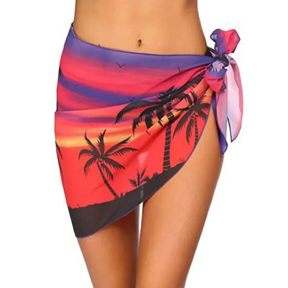 Women's Lightweight Chiffon Beach Sarong