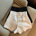 Tailored High-Waist Shorts