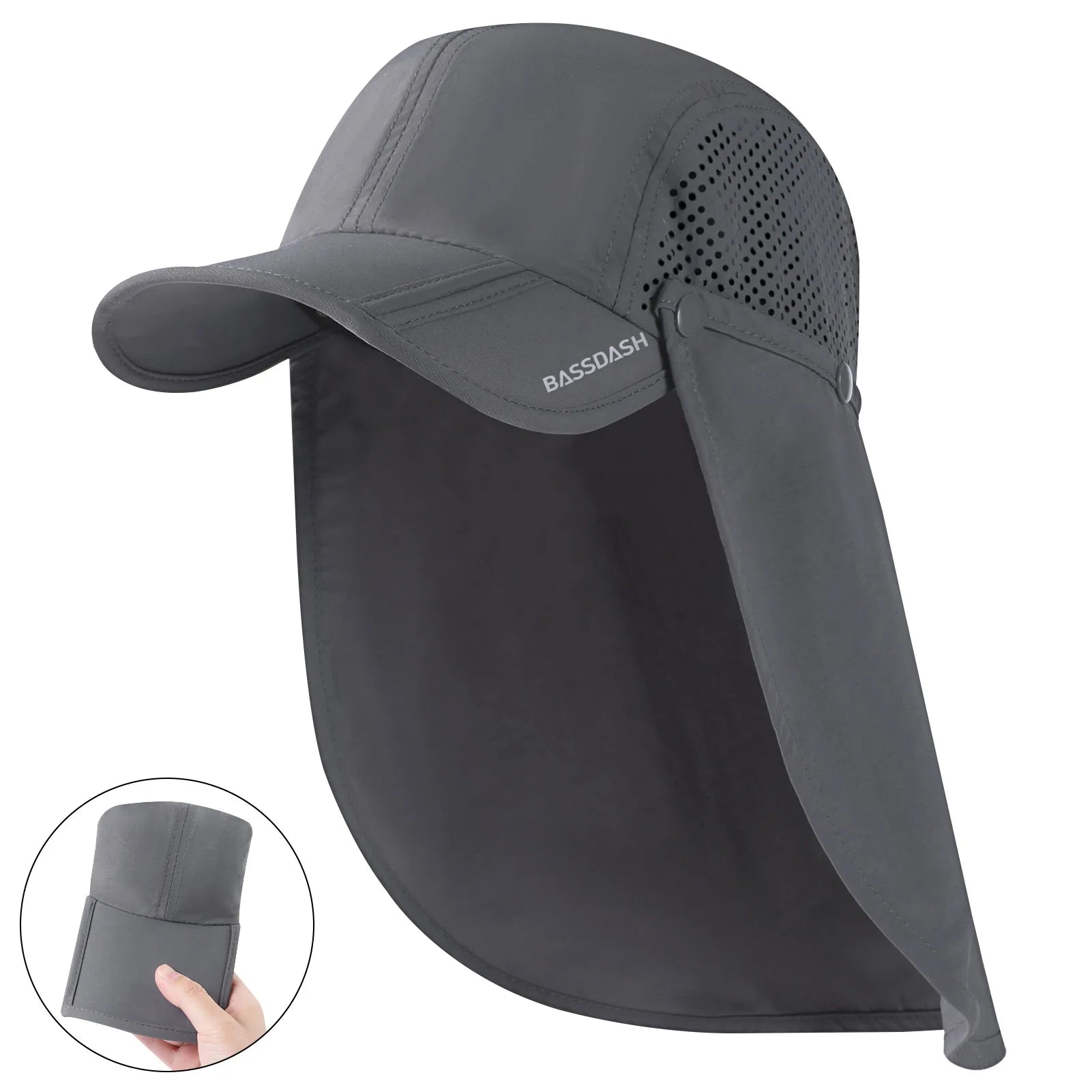 Explorer Sun Cap with Neck Flap UPF 50+