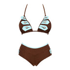 Colourblock Bandeau Bikini