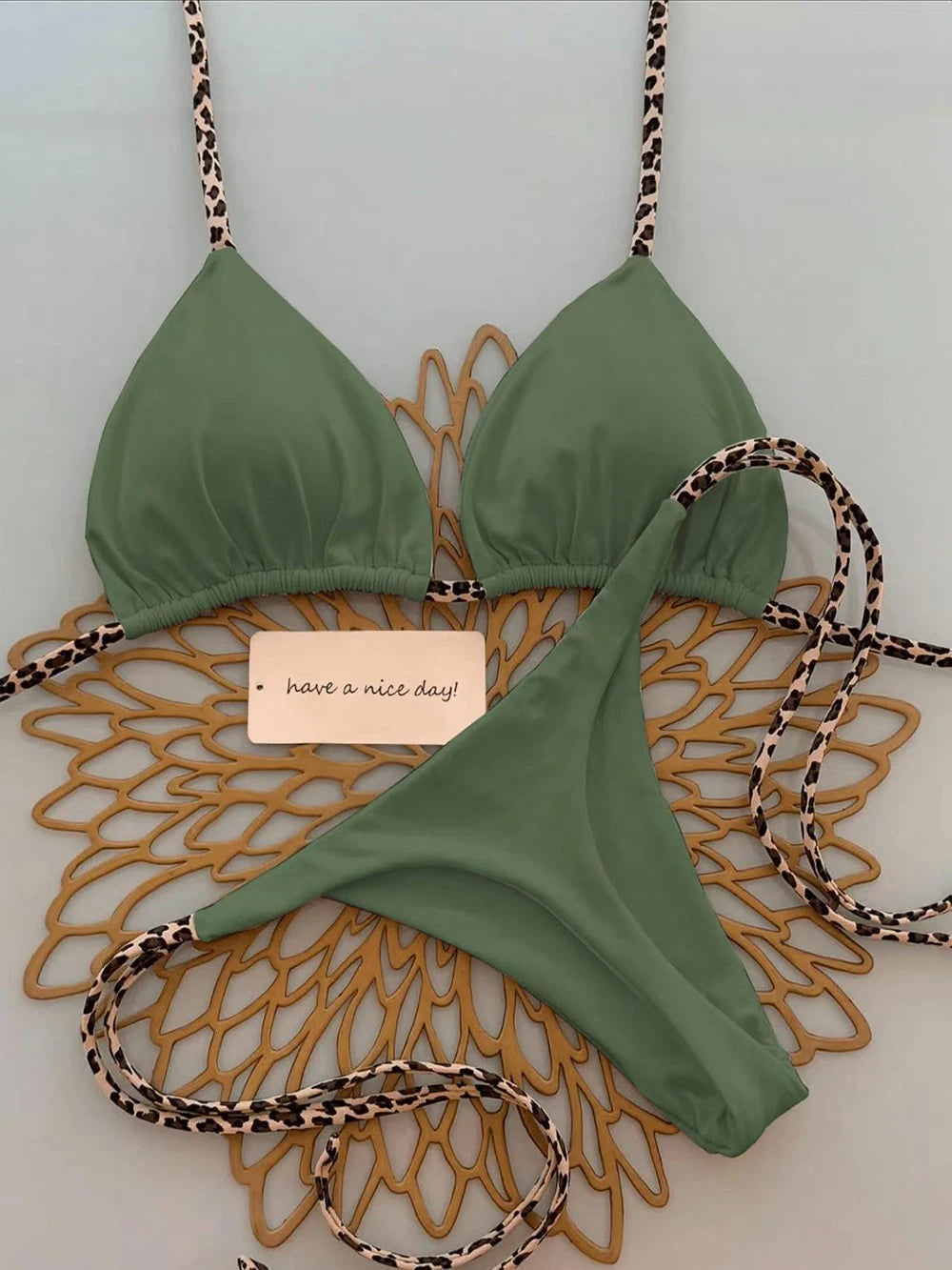 Aurelia Sun Triangle Tie-Side Bikini – Style D – image 13